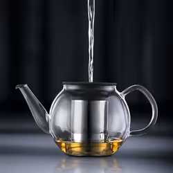 Bodum Shin Cha appareil à thé 1 L Acier inoxydable, Transparent