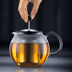 Bodum Assam appareil à thé 1,5 L Chrome, Transparent - Vue supplémentaire 4