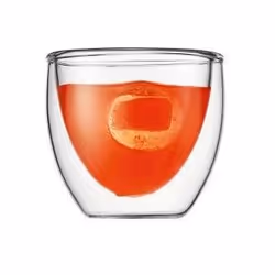 Bodum - set de 2 verres double paroi 8cl - 4557-10
