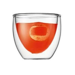 Bodum - set de 2 verres double paroi 8cl - 4557-10