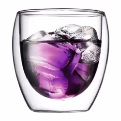 Bodum Pavina, 0,25 L, Verre, 2 pièce(s), 89 mm, 8,8 cm