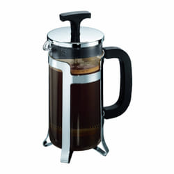 Bodum Jesper 0,35 L Noir, Métallique, Transparent