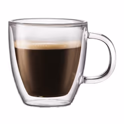 Bodum Bistro, Régler, 0,14 L, Transparent, Verre, 2 personne(s), 83 mm