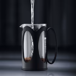 Bodum KENYA Noir, Transparent
