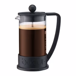 Bodum BRAZIL, Noir, Transparent, 3 tasses, 340,2 g