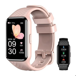 Montre Connectée Femme Blackview 1.47 Montre garmin avec SpO2 Étanche Sommeil Calorie100 Modes Sport pour Android ios Samsung