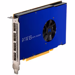 AMD RADEON PRO WX 5100, Radeon Pro WX 5100, 8 Go, GDDR5, 256 bit, 5120 x 2880 pixels, PCI Express x16 3.0