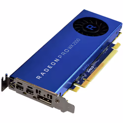 AMD 100-506001, Radeon Pro WX 2100, 2 Go, GDDR5, 64 bit, 3840 x 2160 pixels, PCI Express x16 3.0