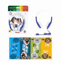 BuddyPhones 0727542484302 Bleu, Blanc