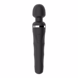 Lovense Domi 2, Vibrateur à baguette, Stimulation du clitoris, Noir, Silicone, Ambidextre, Boutons