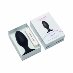 Lovense Hush 2 Plug anal Noir 1 pièce(s)