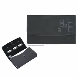 Mad Catz Microsuede Wallet, Étui, Nintendo, Noir, 3DS, Poche (port)