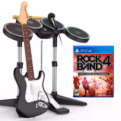 Mad Catz Rock Band 4: Band-in-a-Box, PS4, PlayStation 4, Mode Multiplayer, Support physique