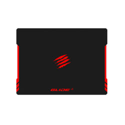 Mad Catz GLIDE 4 Tapis de souris de jeu Noir, Rouge