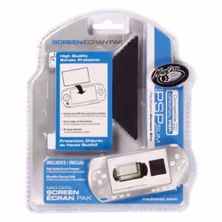 Mad Catz PSP Slim Screen Pack, Protecteur d'écran, Sony, PSP Slim, 1 pièce(s)