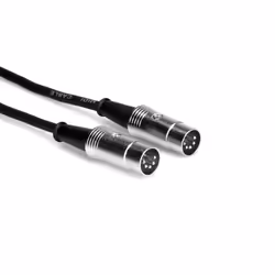 Hosa Technology MID-503, DIN (5-pin), Mâle, DIN (5-pin), Mâle, 0,9 m, Noir