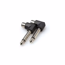 Hosa Technology GPR-123, 1/4 TS, RCA, Noir