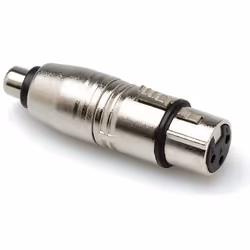 Hosa Technology RCA/XLR3, RCA, XLR3, Argent