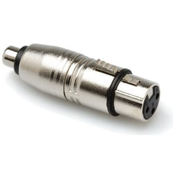 Hosa Technology RCA/XLR3 Argent