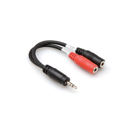 Hosa Technology YMM-261 câble audio 3,5mm 2 x 3.5mm Noir, Rouge