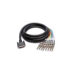 Hosa Technology DTP-802 câble audio 2 m 8 x 6,35 mm TRS Noir