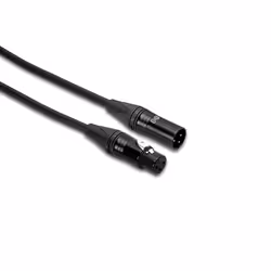 Hosa Technology CMK-015AU, XLR (3-pin), Mâle, XLR (3-pin), Mâle, 4,5 m, Noir