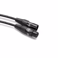 Hosa Technology 100ft XLR3F/XLR3M, XLR (3-pin), Mâle, XLR (3-pin), Femelle, 30,4 m, Noir