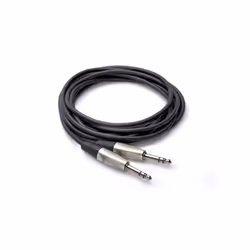 Hosa Technology HSX-010, 6,35 mm TRS, Mâle, XLR (3-pin), Mâle, 3,05 m, Noir