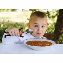FRED Souper! Cuillère à soupe Synthétique ABS Noir, Violet 1 pièce(s)