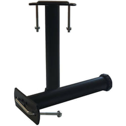 Ebac Literie - 2 pieds de liaison métal h 21 à 32 cm pour sommier métal