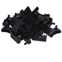 Ebac Literie - Lot de 50 embouts noir pour lattes 48 x 8 mm