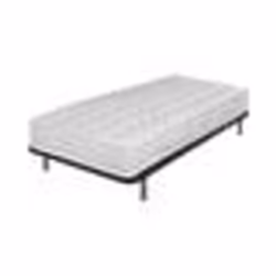 Matelas et sommier 90x190 Mousse - Maryland - Soutien ferme - Pratique sommier en kit