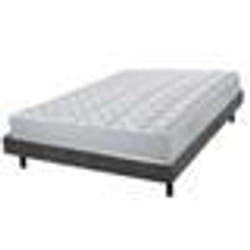 Matelas + sommier 160x200 Mousse - Maryland - Soutien ferme - Sommier démonté - Béton