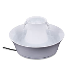 PetSafe AVALON-EU-45 gamelle et abreuvoir pour chiens et chats Vitrocéramique Blanc Universel Fontaine à eau automatique pour animaux de compagnie