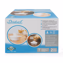 PetSafe AVALON-EU-45 gamelle et abreuvoir pour chiens et chats Vitrocéramique Blanc Universel Fontaine à eau automatique pour animaux de compagnie - Vue supplémentaire 5