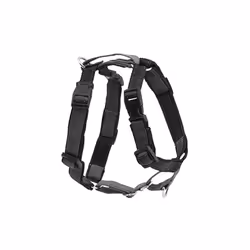 TAILLE S : convient aux Petits Chiens 2 OPTIONS POUR LA RETENUE EN VOITURE : Poignée pour ceinture de sécurité et sangle de c ...