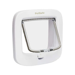 Les Tendances - petsafe chatière à verrouillage manuel, chatière durable et facile à installer, par les fabricants de staywell, blanc pour chat