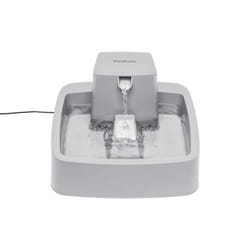 PetSafe PWW19-16778 gamelle et abreuvoir pour chiens et chats Plastique Gris Universel Fontaine à eau automatique pour animaux de compagnie
