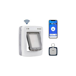 Petsafe Porte Connectée Smartdoor, Chien & Chat, Entrée/sortie Sélectives, Porte Activée Par Application Sur Smartphone, Horaire