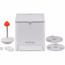 Ce système de dressage par récompense utilise une télécommande pour distribuer des friandises, permettant un apprentissage fi ...