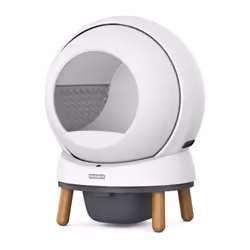 La litiere autonettoyante SmartSpin de PETSAFE est un systeme connecté capable d'etre autonome jusqu'a 2 semaines. Compact et ...