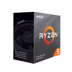 AMD Ryzen 5 3600, AMD Ryzen™ 5, Emplacement AM4, 7 nm, AMD, 3,6 GHz, 64-bit