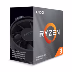 AMD Ryzen 3 3300X, AMD Ryzen™ 3, Emplacement AM4, 7 nm, AMD, 3300X, 3,8 GHz
