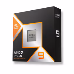 AMD Ryzen 9 9950X3D, AMD Ryzen™ 9, Emplacement AM5, 4 nm, AMD, 9950X3D, 4,3 GHz