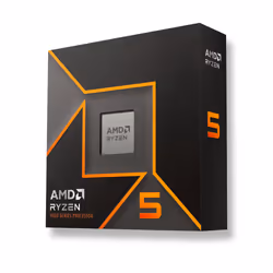 AMD Ryzen 5 9600X, AMD Ryzen™ 5, Emplacement AM5, 4 nm, AMD, 9600X, 3,9 GHz