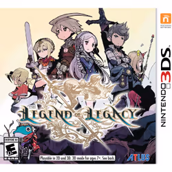 Atlus The Legend of Legacy: Launch Edition, 3DS Standard Anglais Nintendo 3DS