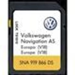Carte SD Navigation GPS Europe - v18 ECE 2024 - compatible avec Volkswagen VW Discovery Media 2 MIB2 - Navigation AS - 32 GB