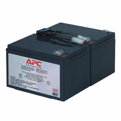 APC RBC6, Sealed Lead Acid (VRLA), Noir, 7,68 kg, 195,6 x 152,4 x 94 mm, 0 - 40 °C, 0 - 95%