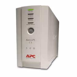 APC BK500, 0,5 kVA, 300 W, 480 J, 45 dB, Sealed Lead Acid (VRLA), 2,4 min