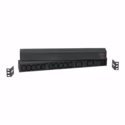 APC RACK PDU BASIC 1 U 16A 230V, Basique, 0U/1U, Monophasé, horizontale/verticale, Noir, 12 sortie(s) CA